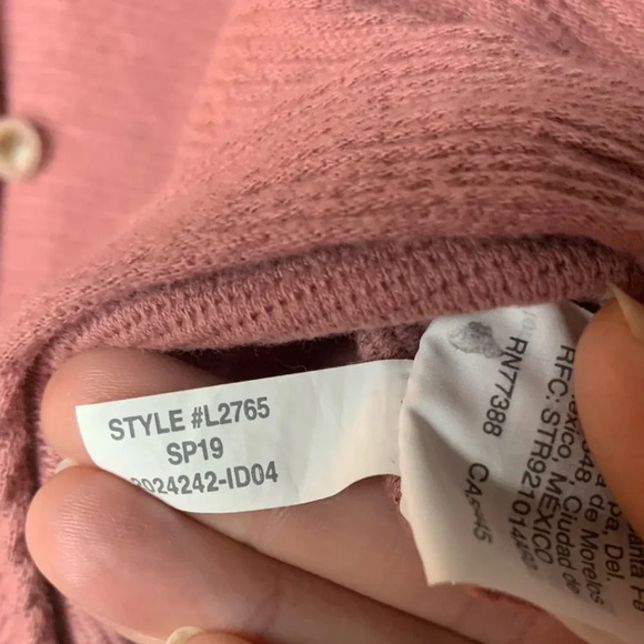 Madewell Tie Front Cotton Crop Top - Picture 9 of 10